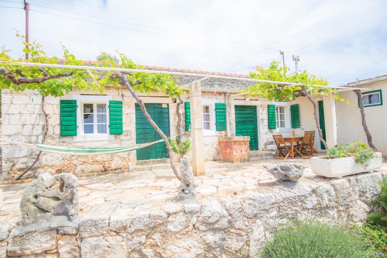 Вілла Dalmatian Stone House Рогозниця Екстер'єр фото