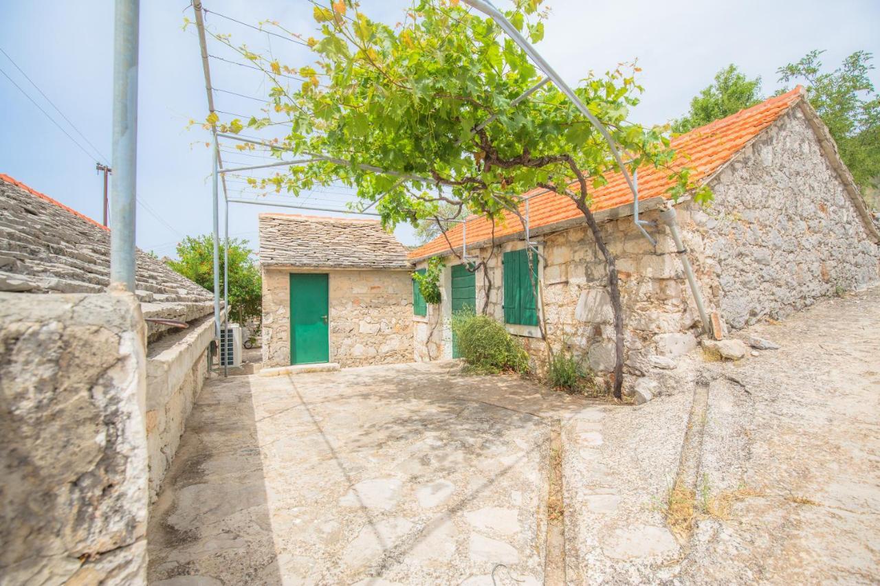 Вілла Dalmatian Stone House Рогозниця Екстер'єр фото